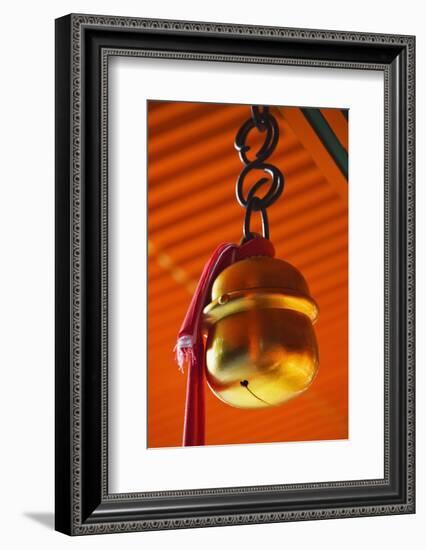 Bell in Fushimi-Inari-Taisha Shrine-Jon Hicks-Framed Photographic Print