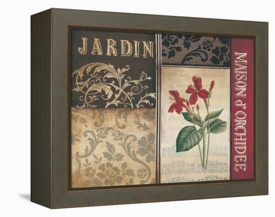 Bell Jardin I-Kimberly Poloson-Framed Stretched Canvas