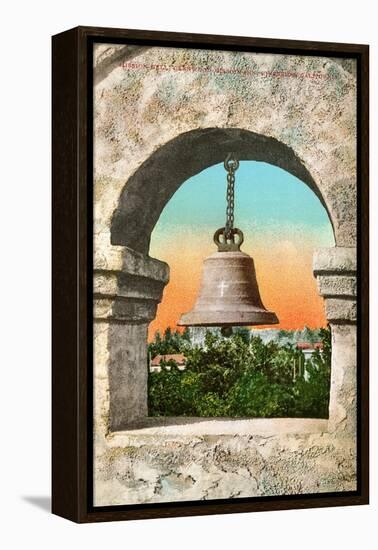 Bell, Mission Inn, Riverside, California-null-Framed Stretched Canvas