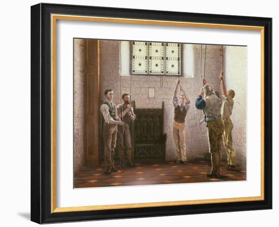 Bell Ringers-Henry Ryland-Framed Giclee Print