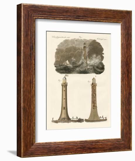Bell Rock Lighthouse-null-Framed Giclee Print