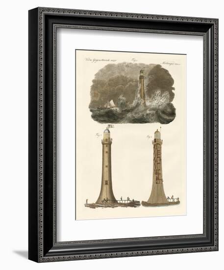 Bell Rock Lighthouse-null-Framed Giclee Print