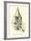 Bell Tower, Castle Eaton-null-Framed Giclee Print