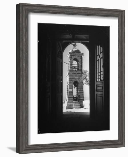 Bell Tower of Haghios Goergios-Dmitri Kessel-Framed Photographic Print