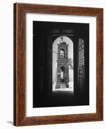 Bell Tower of Haghios Goergios-Dmitri Kessel-Framed Photographic Print