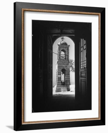 Bell Tower of Haghios Goergios-Dmitri Kessel-Framed Photographic Print