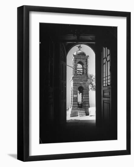 Bell Tower of Haghios Goergios-Dmitri Kessel-Framed Photographic Print