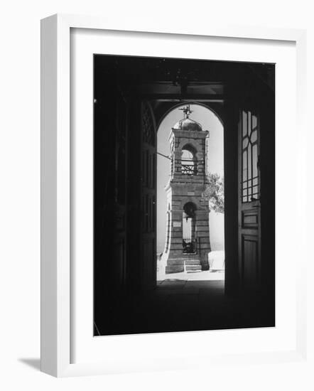 Bell Tower of Haghios Goergios-Dmitri Kessel-Framed Photographic Print