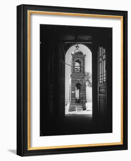 Bell Tower of Haghios Goergios-Dmitri Kessel-Framed Photographic Print