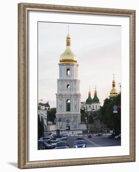 Bell Tower of St. Sophia's Cathedral Built Between 1017 and 1031, Kiev, Ukraine-Christian Kober-Framed Photographic Print