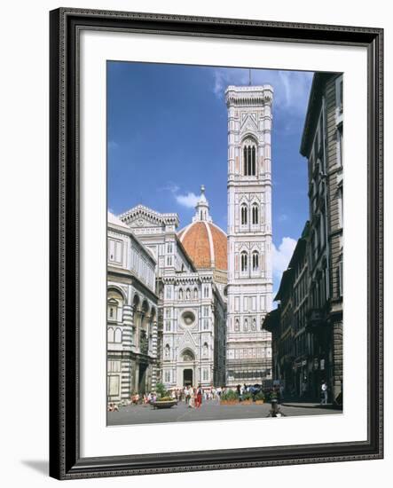 Bell Tower of the Duomo, Florence, Italy-Peter Thompson-Framed Photographic Print