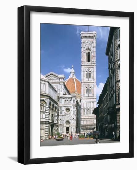 Bell Tower of the Duomo, Florence, Italy-Peter Thompson-Framed Photographic Print