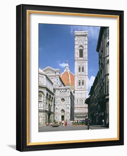 Bell Tower of the Duomo, Florence, Italy-Peter Thompson-Framed Photographic Print