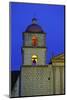 Bell Tower of the Santa Barbara Mission Church-Bruce Burkhardt-Mounted Photographic Print