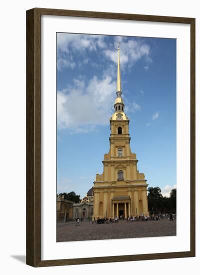 Bell Tower, Peter and Paul Cathedral, St Petersburg, Russia, 2011-Sheldon Marshall-Framed Photographic Print