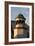 Bell Tower with Sandstone Pyramids in Background, Pirin, Melnik, Bulgaria-null-Framed Giclee Print