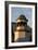 Bell Tower with Sandstone Pyramids in Background, Pirin, Melnik, Bulgaria-null-Framed Giclee Print