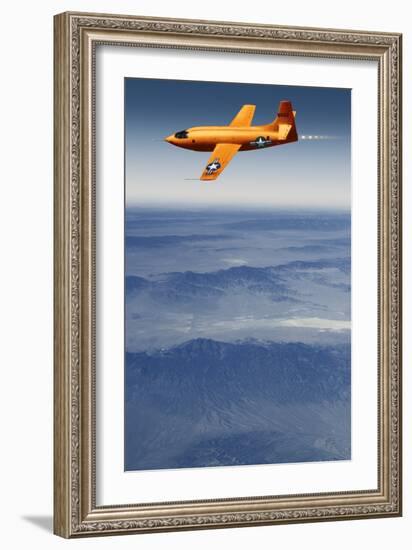 Bell X-1 Supersonic Aircraft-Detlev Van Ravenswaay-Framed Photographic Print