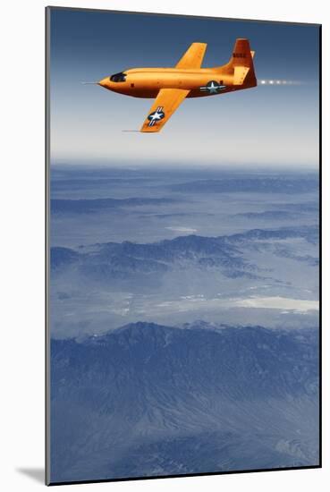 Bell X-1 Supersonic Aircraft-Detlev Van Ravenswaay-Mounted Photographic Print