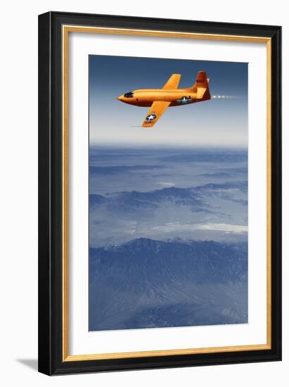 Bell X-1 Supersonic Aircraft-Detlev Van Ravenswaay-Framed Photographic Print