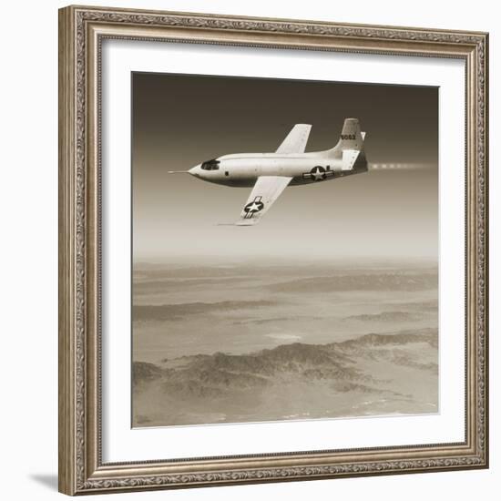 Bell X-1 Supersonic Aircraft-Detlev Van Ravenswaay-Framed Photographic Print