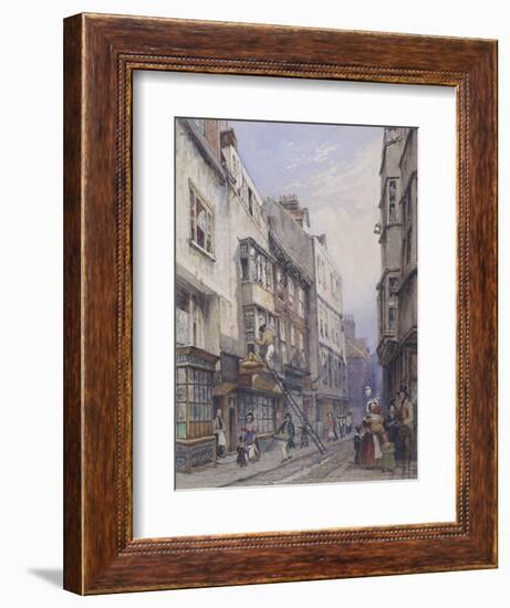 Bell Yard Near Chancery Lane, London, 1835-George Sidney Shepherd-Framed Giclee Print