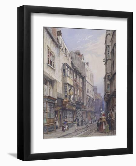 Bell Yard Near Chancery Lane, London, 1835-George Sidney Shepherd-Framed Giclee Print