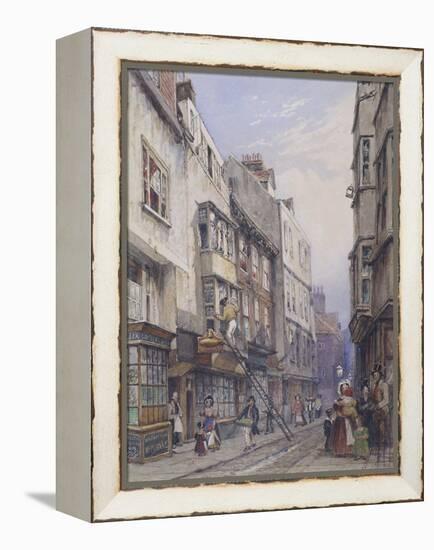 Bell Yard Near Chancery Lane, London, 1835-George Sidney Shepherd-Framed Premier Image Canvas