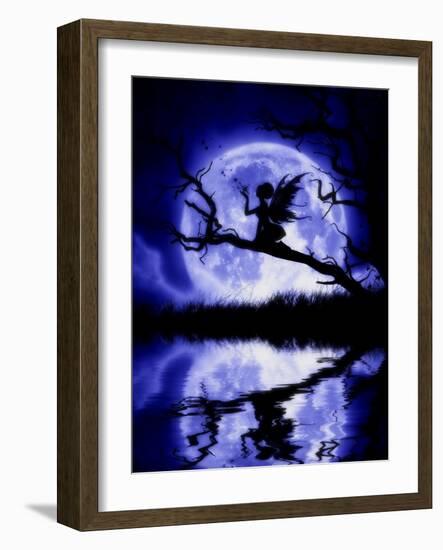 Bella Luna-Julie Fain-Framed Art Print