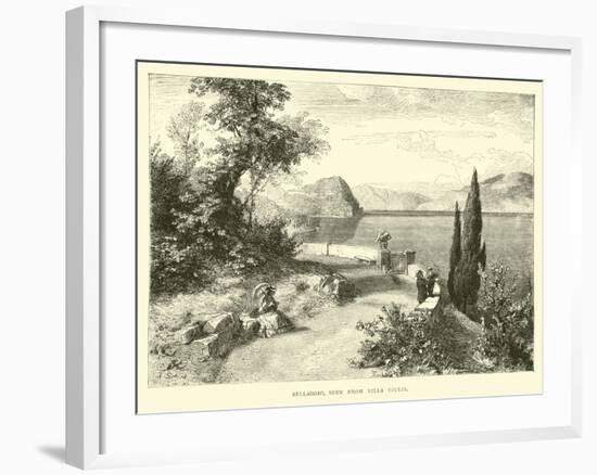 Bellaggio, Seen from Villa Giulia-null-Framed Giclee Print