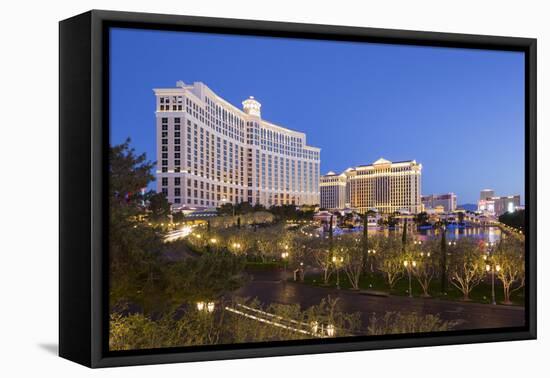 Bellagio Hotel, Strip, South Las Vegas Boulevard, Las Vegas, Nevada, Usa-Rainer Mirau-Framed Premier Image Canvas