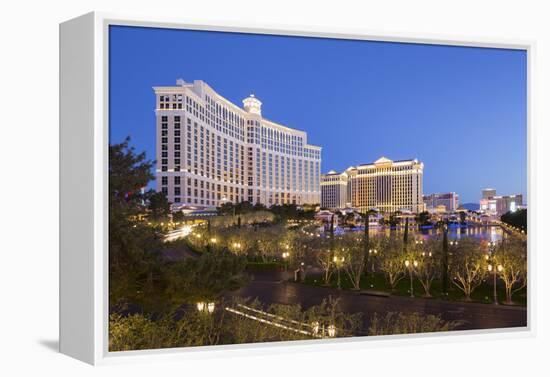 Bellagio Hotel, Strip, South Las Vegas Boulevard, Las Vegas, Nevada, Usa-Rainer Mirau-Framed Premier Image Canvas