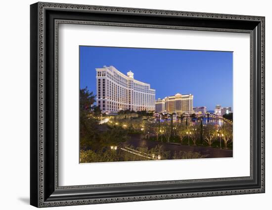 Bellagio Hotel, Strip, South Las Vegas Boulevard, Las Vegas, Nevada, Usa-Rainer Mirau-Framed Photographic Print