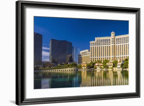 Bellagio Hotel, the Strip, Las Vegas, Nevada, United States of America, North America-Alan Copson-Framed Photographic Print