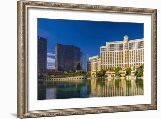 Bellagio Hotel, the Strip, Las Vegas, Nevada, United States of America, North America-Alan Copson-Framed Photographic Print