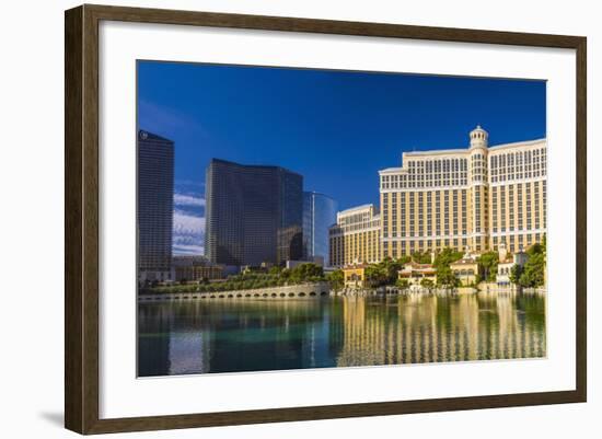 Bellagio Hotel, the Strip, Las Vegas, Nevada, United States of America, North America-Alan Copson-Framed Photographic Print