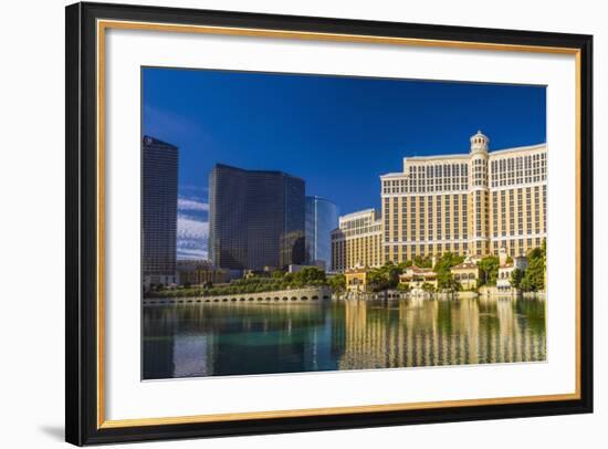 Bellagio Hotel, the Strip, Las Vegas, Nevada, United States of America, North America-Alan Copson-Framed Photographic Print