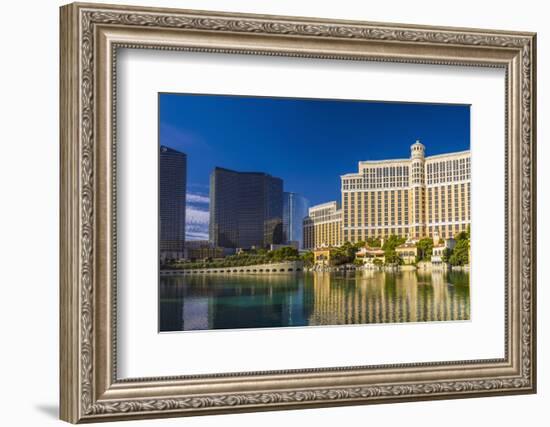 Bellagio Hotel, the Strip, Las Vegas, Nevada, United States of America, North America-Alan Copson-Framed Photographic Print