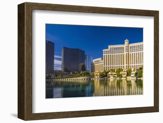 Bellagio Hotel, the Strip, Las Vegas, Nevada, United States of America, North America-Alan Copson-Framed Photographic Print