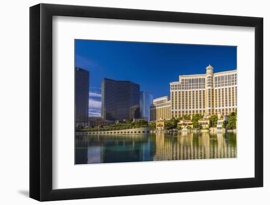 Bellagio Hotel, the Strip, Las Vegas, Nevada, United States of America, North America-Alan Copson-Framed Photographic Print