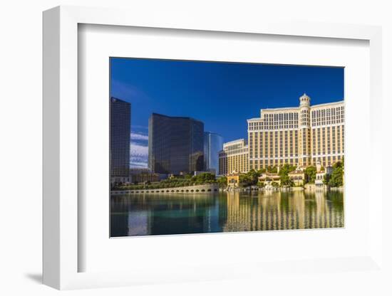 Bellagio Hotel, the Strip, Las Vegas, Nevada, United States of America, North America-Alan Copson-Framed Photographic Print