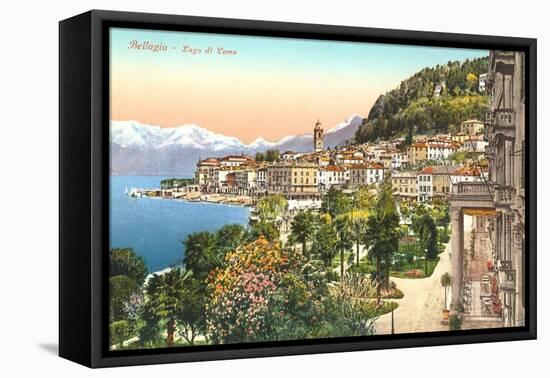 Bellagio, Lake Como, Italy-null-Framed Stretched Canvas