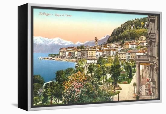 Bellagio, Lake Como, Italy-null-Framed Stretched Canvas