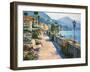 Bellagio Promenade-Howard Behrens-Framed Art Print