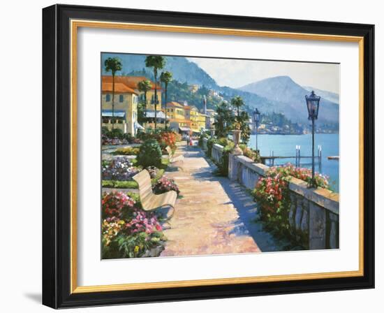 Bellagio Promenade-Howard Behrens-Framed Art Print