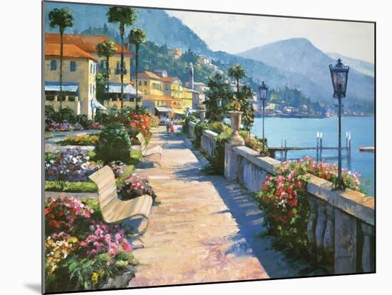 Bellagio Promenade-Howard Behrens-Mounted Art Print