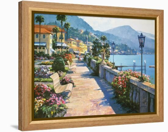 Bellagio Promenade-Howard Behrens-Framed Stretched Canvas