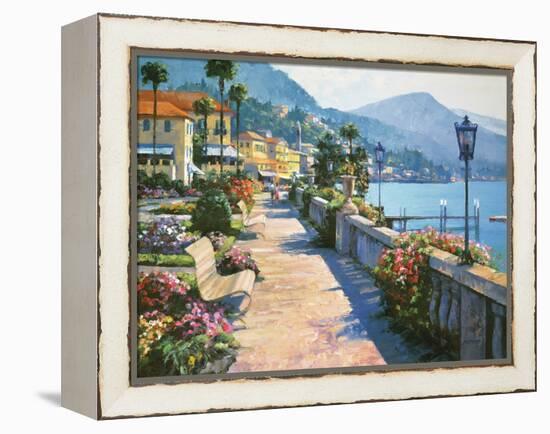 Bellagio Promenade-Howard Behrens-Framed Stretched Canvas