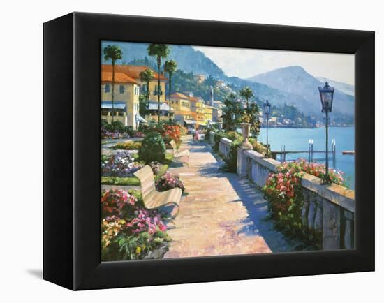 Bellagio Promenade-Howard Behrens-Framed Stretched Canvas