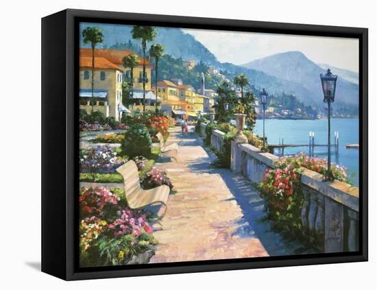 Bellagio Promenade-Howard Behrens-Framed Stretched Canvas